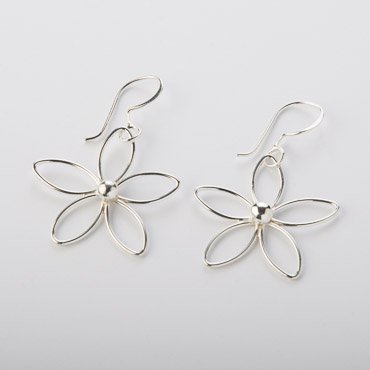 Details about   Handmade Flower Earrings 