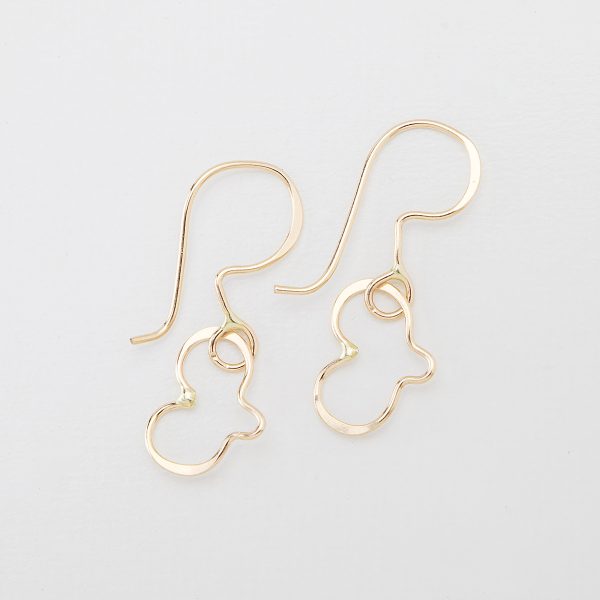 H15: Dangle Heart Earrings