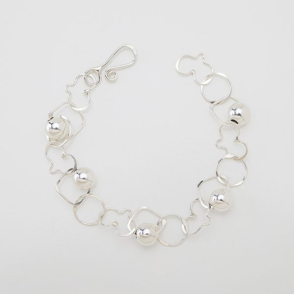 H14: Geometric Love Bracelet With Beads