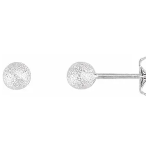 67839-4: 4MM Snowflake Stud Earrings