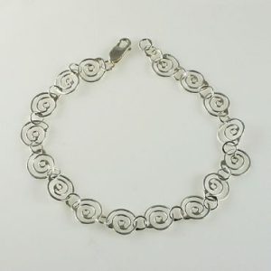 A17: Snail Anklet With Lobster Clasp