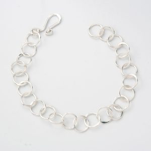 C2: The Charming Circle Bracelet Sterling Silver