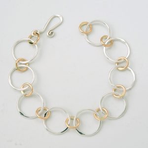 C57: The Medium Pop Bracelet Silver Clasp